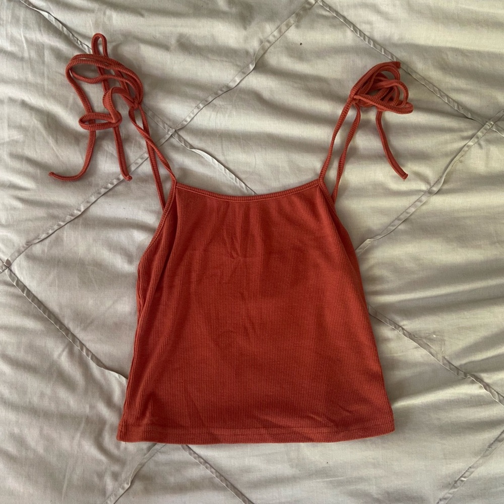 Cute Orange Tank Top